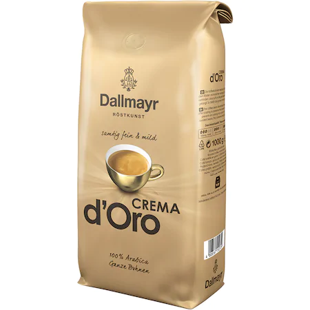 Pachet 8 x Dallmayr Crema D'Oro cafea boabe 1kg [3]