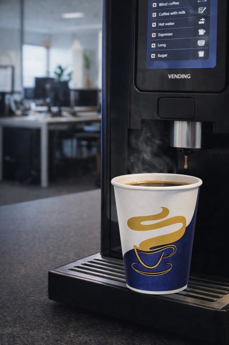 Pahare carton automate 8oz, 50 buc [2]