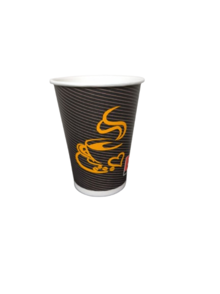 Pahare carton automate Vending negre, 7oz [1]