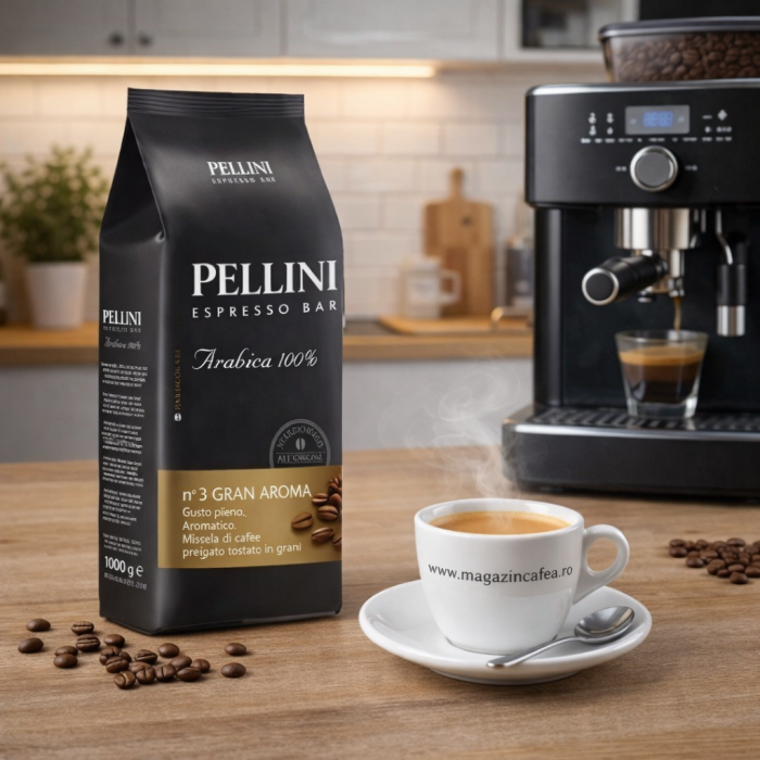 Pellini Gran Aroma Cafea boabe, 1kg [4]