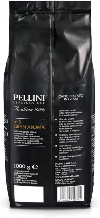 Pellini Gran Aroma Cafea boabe, 1kg [3]