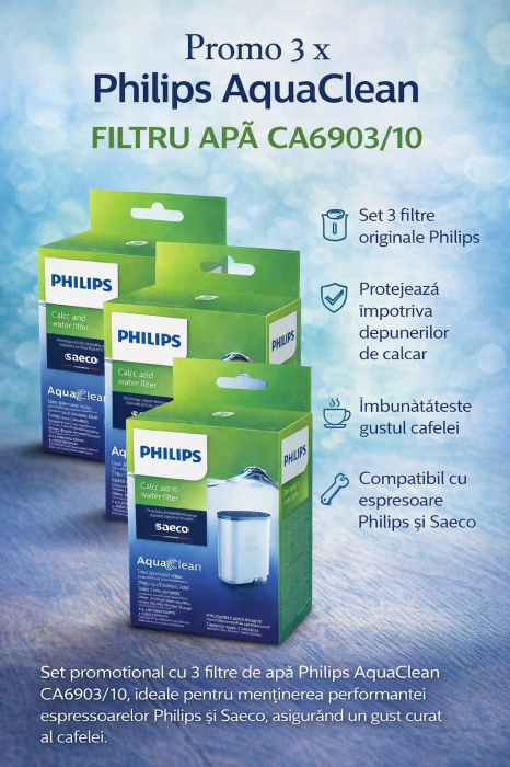 Promo 3 x Philips AquaClean filtru apa CA690310 [4]
