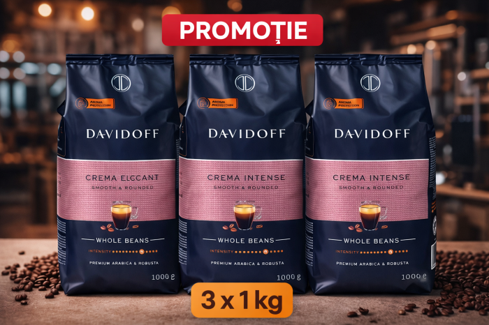 Promotie 3 x Davidoff Crema Intense, 1kg [3]