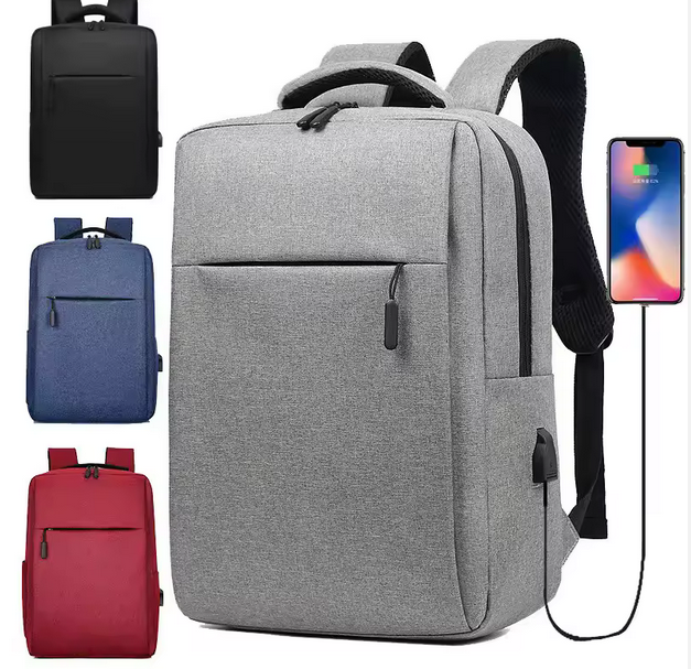 Rucsac business impermeabil pentru laptop – Oxford, cu fermoar, cross-border, visiniu [2]