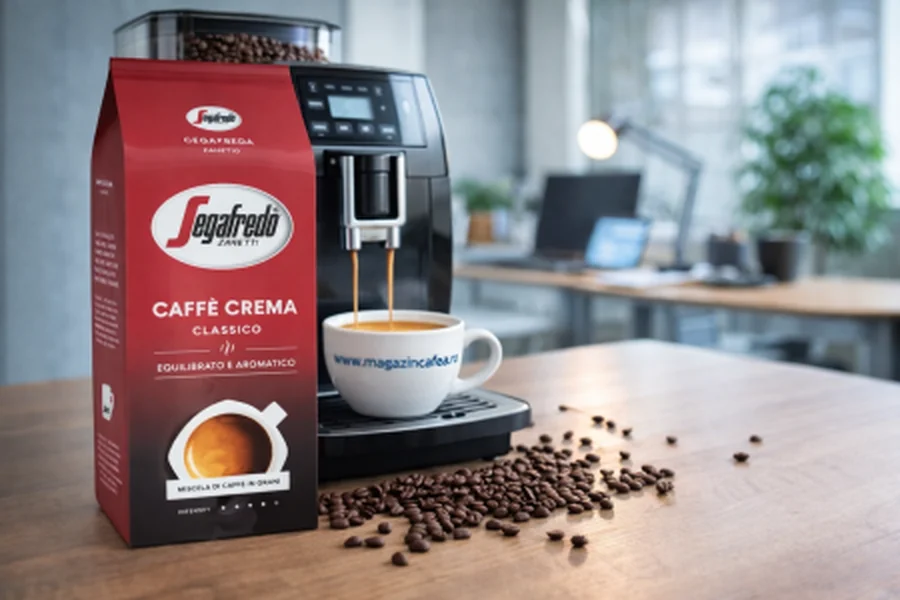 Segafredo Caffe Crema Classico Cafea boabe 1kg [3]