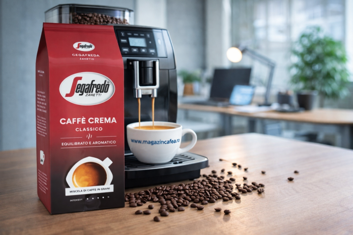 Segafredo Caffe Crema Classico Cafea boabe 1kg [3]