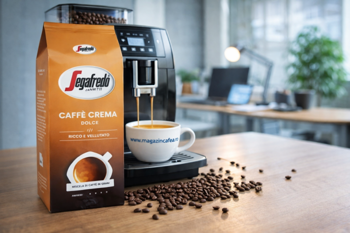 Segafredo Caffe Crema Dolce Cafea boabe 1kg [4]