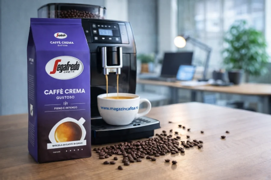 Segafredo Caffe Crema Gustoso Cafea boabe, 1kg [3]