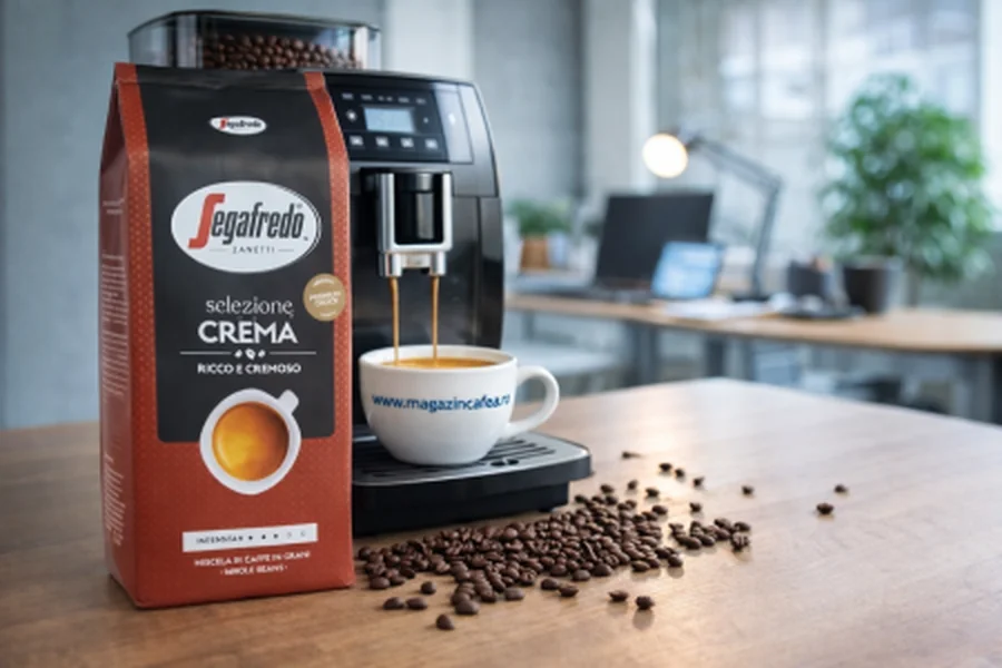 Segafredo Selezione Crema Cafea boabe 1kg [4]