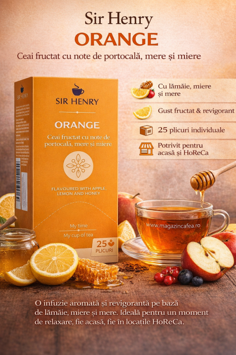 Sir Henry Orange Ceai 25 plicuri [2]