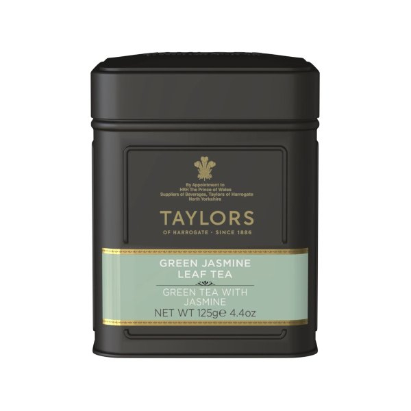 Taylors of Harrogate Ceai verde iasomie cutie metalica, 125 g [1]