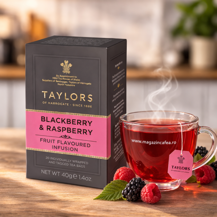 Taylors of Harrogate Mure si Zmeura Ceai Infuzie, 20 pliculete [2]