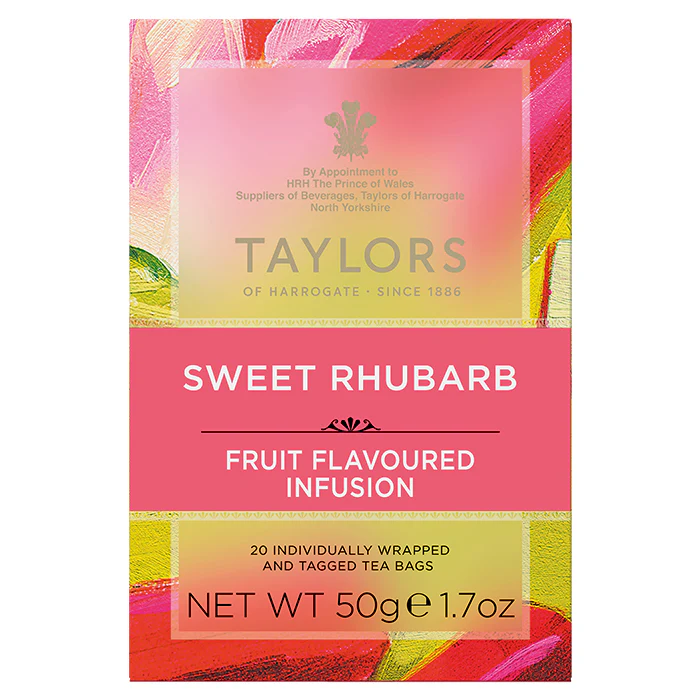 Taylors of Harrogate Sweet Rhubarb Ceai Infuzie, 20 pliculete [2]