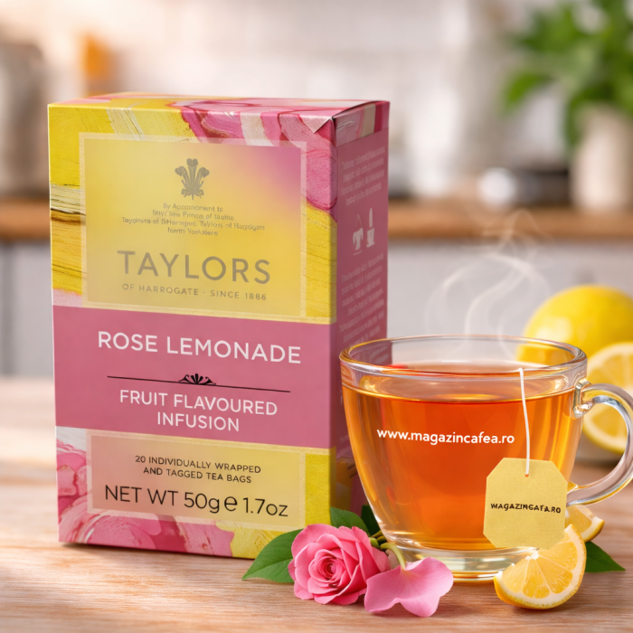 Taylors of Herrogate Ceai limonada de trandafir, 20 pliculete [2]