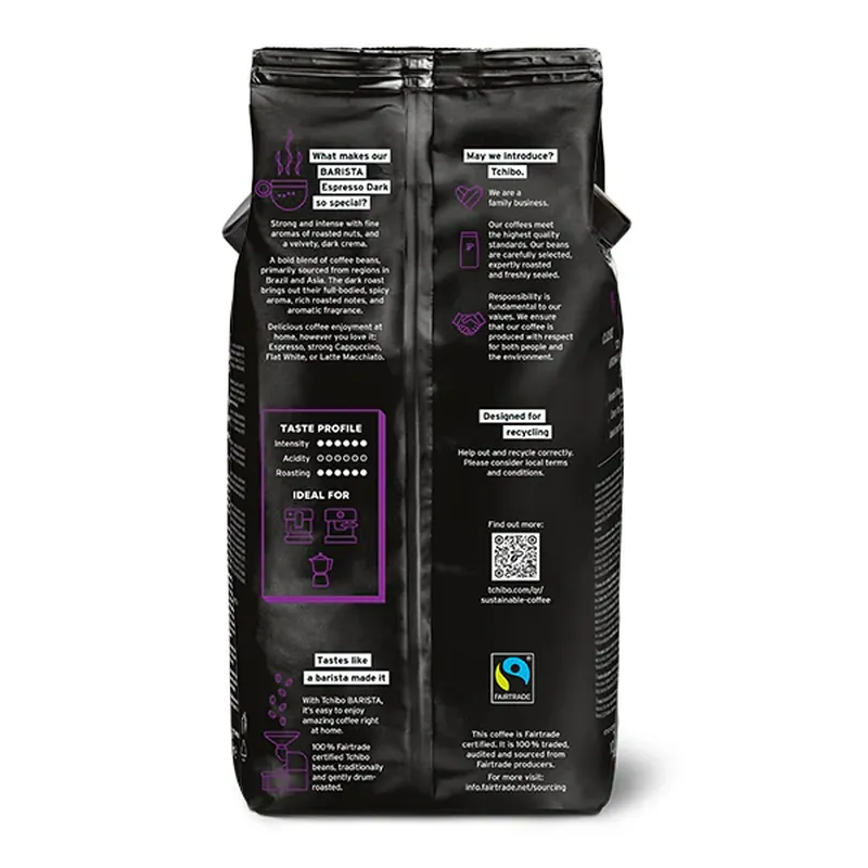 Tchibo Barista Espresso Dark Cafea boabe, 1kg [4]