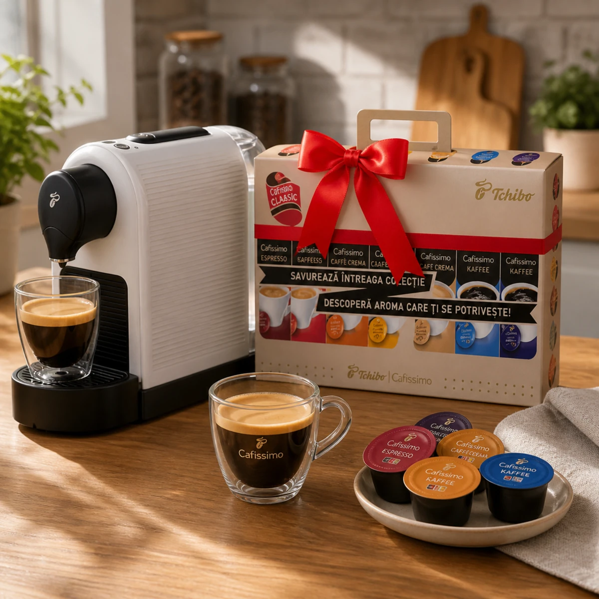 Tchibo Cafissimo Pure Plus alb espressor + 60 capsule [6]