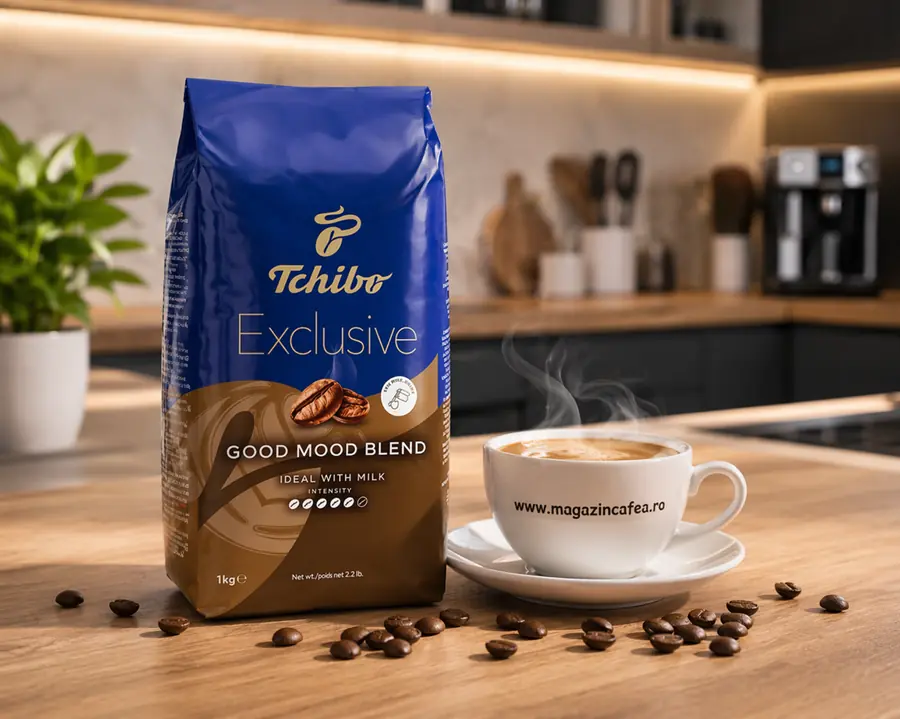Tchibo Exclusive Good Mood Blend Cafea boabe, 1kg [3]