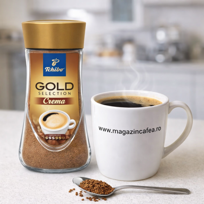Tchibo Gold Selection Crema cafea instant 90g [2]