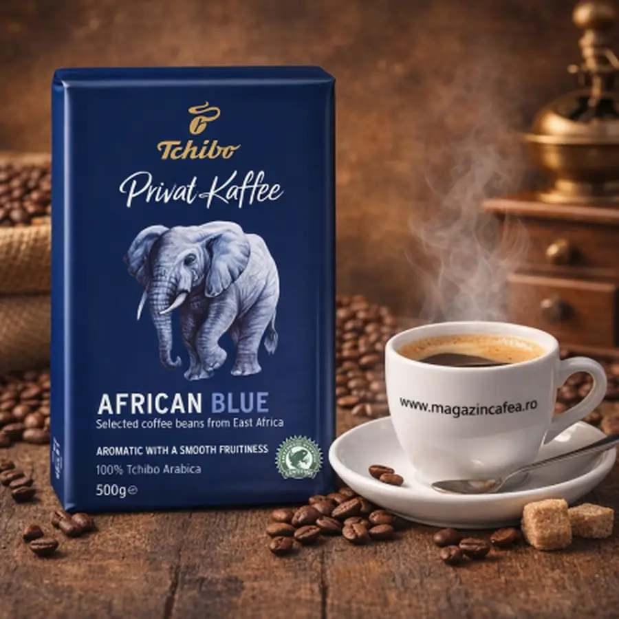 Tchibo Privat Kaffee African Blue cafea boabe 500g [4]