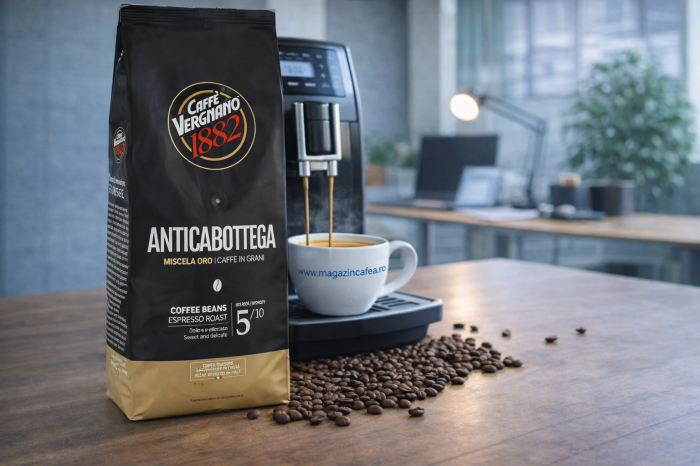 Vergnano Antica Bottega Arabica Cafea boabe 1kg [3]