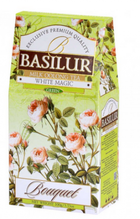 Ceaiuri - Basiliur White Magic Ceai verde refill, 100g