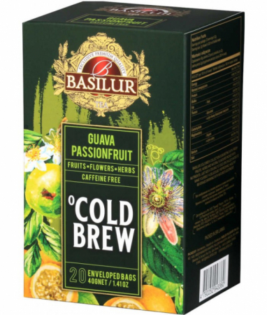 Ceaiuri - Basilur Brew Guava Si Passionfruit Ceai rece 20 plicuri