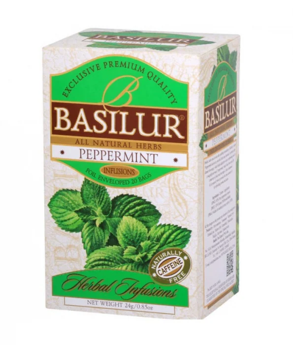 Ceaiuri - Basilur ceai de menta 20 plicuri