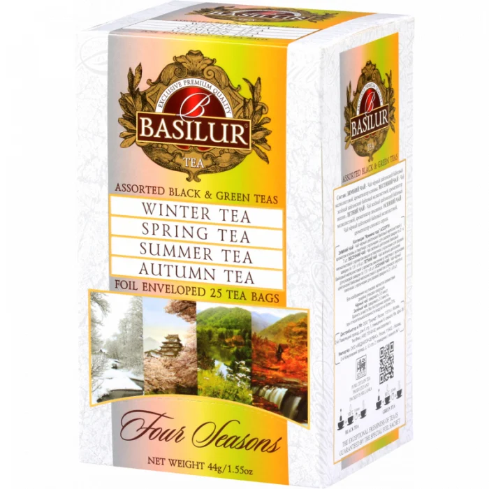 Ceaiuri - Basilur Four Seasons Assorted Ceai mix 25 plicuri