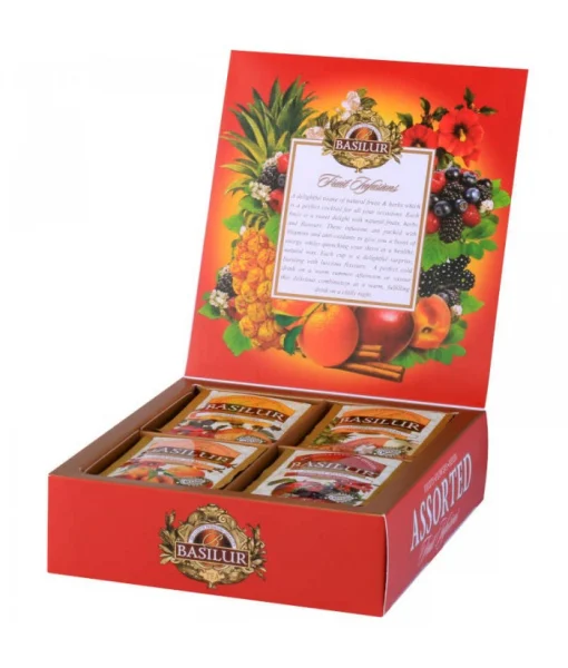 Ceaiuri - Basilur Fruit Infusions Assorted Ceai mix 40 plicuri