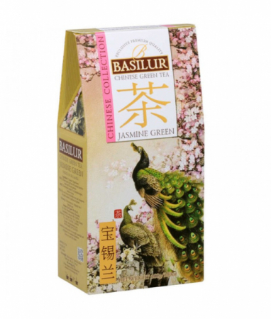 Ceaiuri - Basilur Jasmine Green Ceai verde chinezesc Refill, 100g