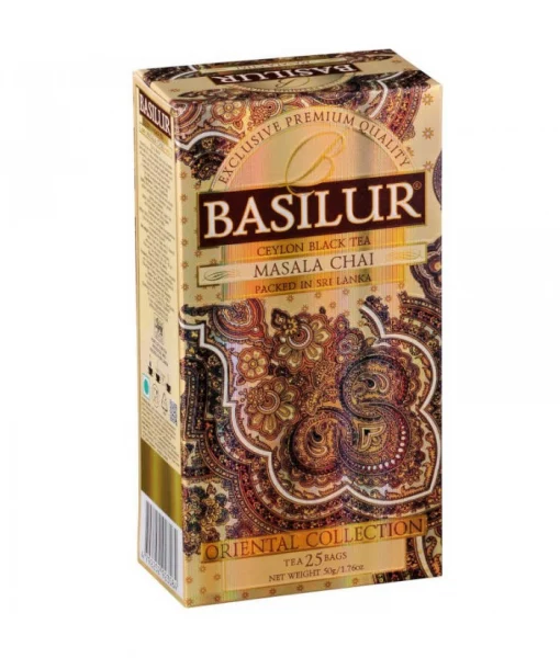 Ceaiuri - Basilur Masala Chai Ceai negru 25 plicuri