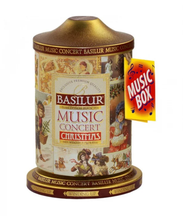 Ceaiuri - Basilur Music Concert Christmas Ceai negru 100g