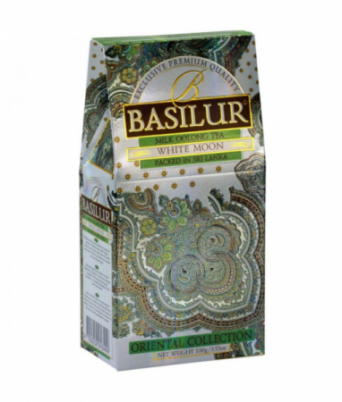 Ceaiuri - Basilur White Moon Refill Ceai verde 100g