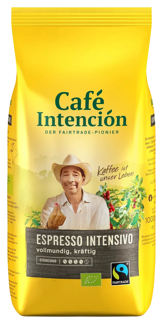 Cafea boabe - Cafe Intencion Bio Espresso intensivo Cafea boabe, 1kg