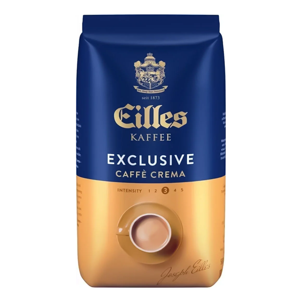 Cafea boabe Eilles - Cafea Boabe Eilles Exclusive Caffé Crema, 500g