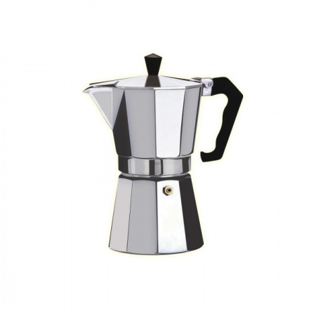 Espressoare - Cafetieră Moka din aluminiu – Espresso autentic italian acasă, 250–300 ml