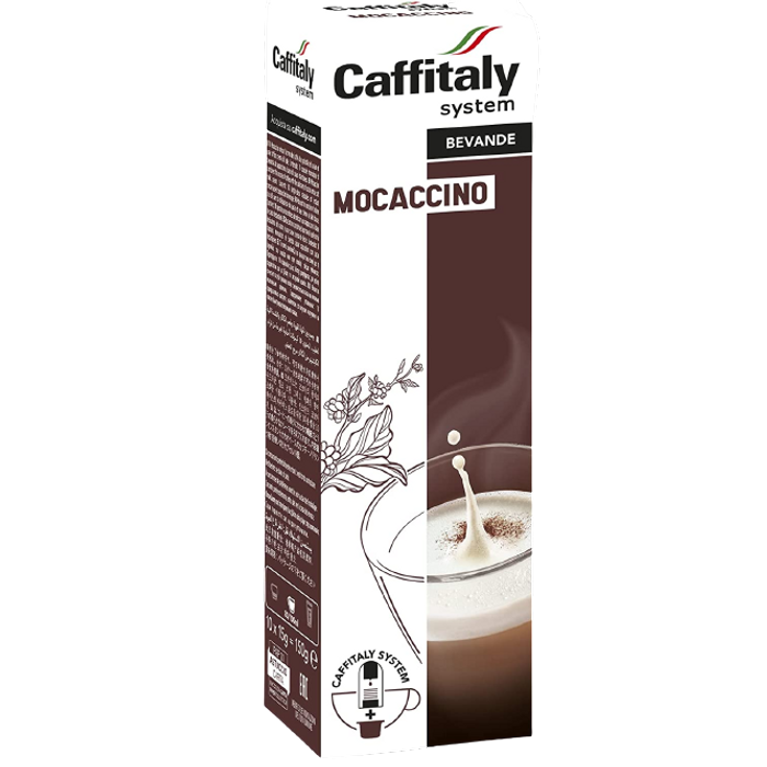 Capsule cafea - Caffitaly Ecaffe Mocaccino capsule 10 buc