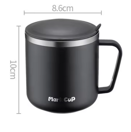 Altele - Cana Termoizolantă din Inox 350 ml – Double Wall, Etanșă, Izolare Vacuum