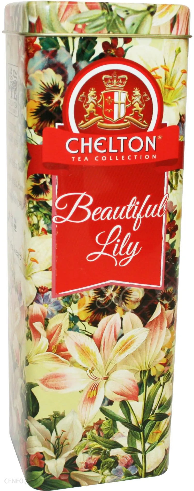 Ceaiuri - Chelton Beautiful Lily Ceai negru cutie metalica, 80 g