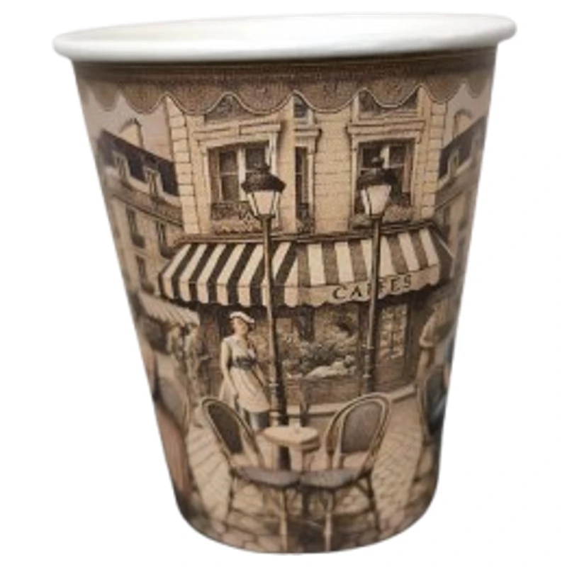 Complementare - City Pahare carton 8oz - 240 ml, 50 buc