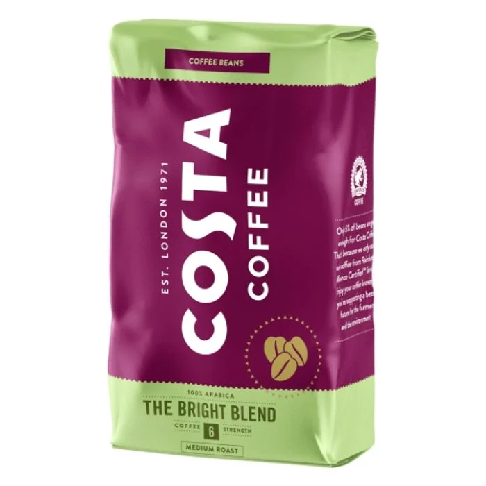 Cafea - Costa Bright Blend Cafea boabe 1kg