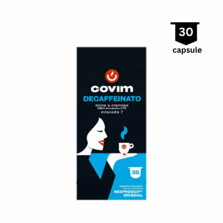 Capsule cafea - Covim Decaffeinato Capsule Nespresso, 30 buc
