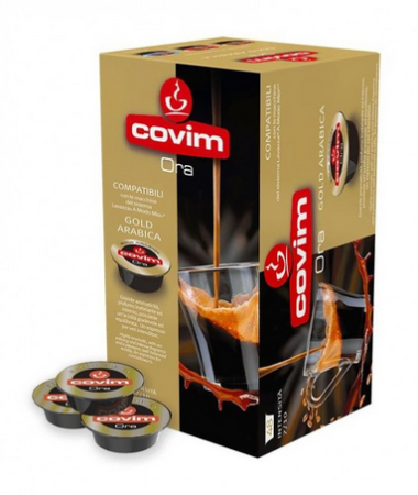 Capsule cafea - Covim Ora Gold Arabica capsule A Modo Mio, 48 buc