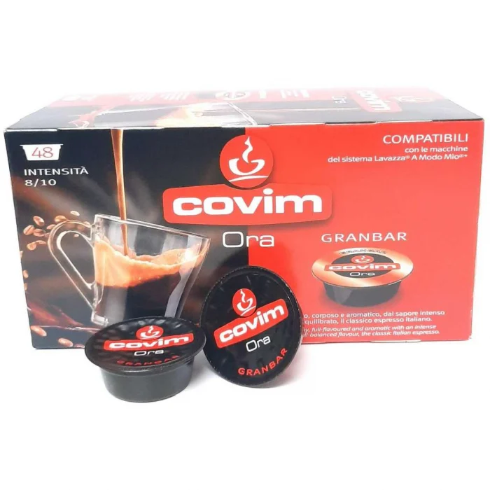 Capsule cafea - Covim Ora Granbar capsule A Modo Mio, 48 buc