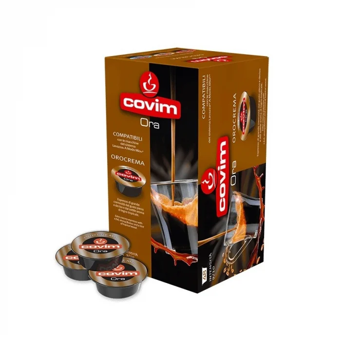 Capsule cafea - Covim Orocrema A Modo Mio capsule 48 buc