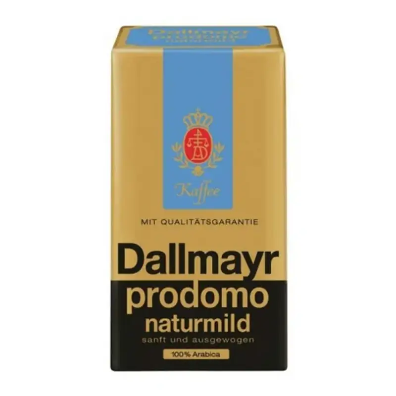 Cafea - Dallmayr Prodomo Naturmild Cafea macinata, 500g
