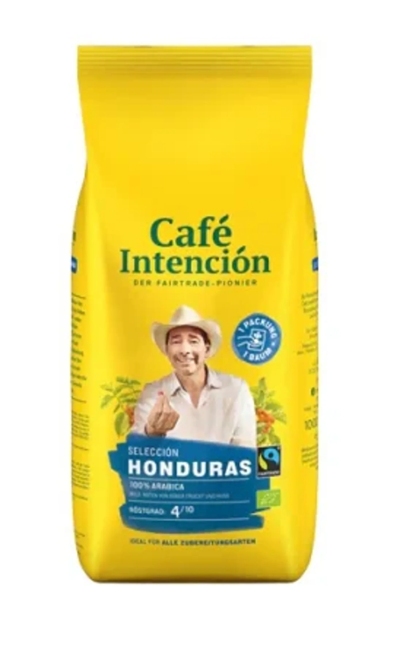 Cafea boabe Darboven - Darboven Cafe intencion Bio Honduras Cafea boabe, 1 kg