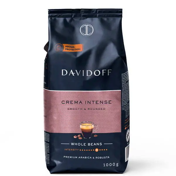 Cafea - Davidoff Crema Intense Smooth & Rounded cafea boabe 1 kg