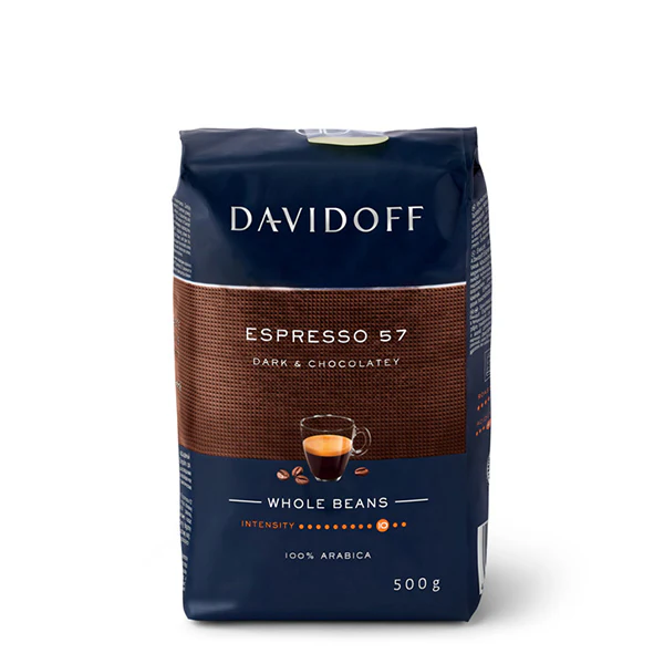 Cafea boabe - Davidoff Espresso 57 Dark and Chocolatey Cafea boabe 500g