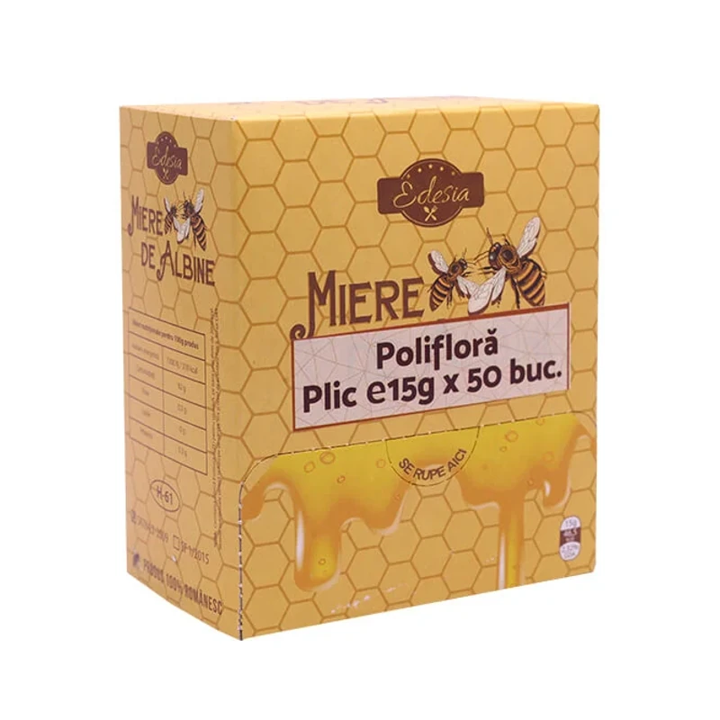 Zahar si Miere - Edesia miere poliflora 50 plicuri